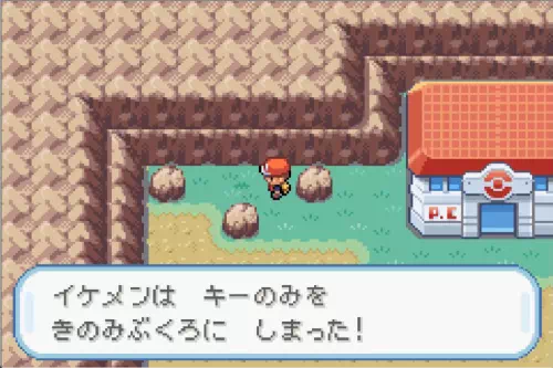 ポケモンリーフグリーン キーの実をゲット